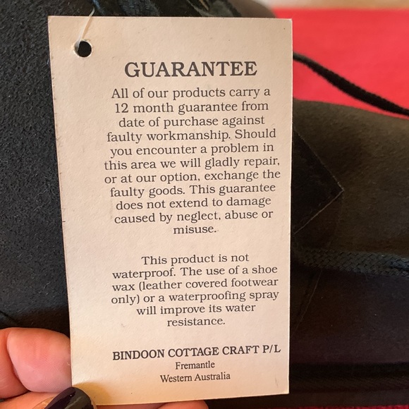 NWT Australian Sheepskin HANDMADE Bindoon Boots - Picture 8 of 8